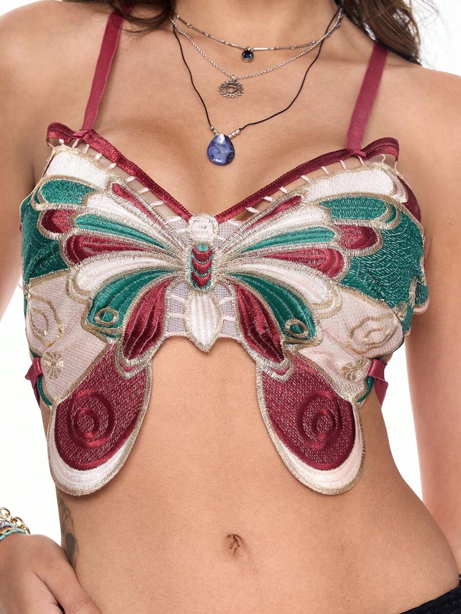 INKIYA™ Butterfly Halter Top