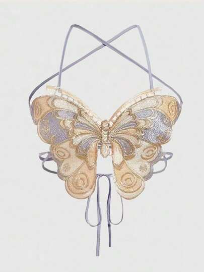 INKIYA™ Butterfly Halter Top