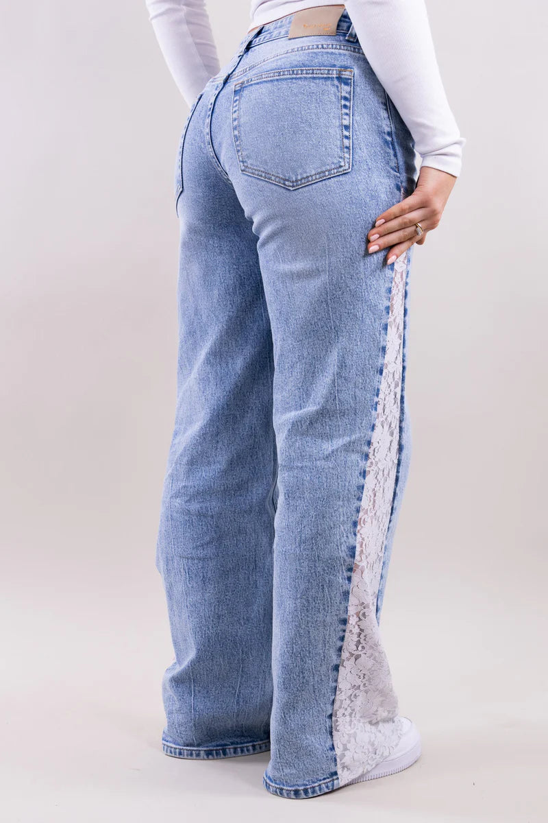 Lily lace jeans