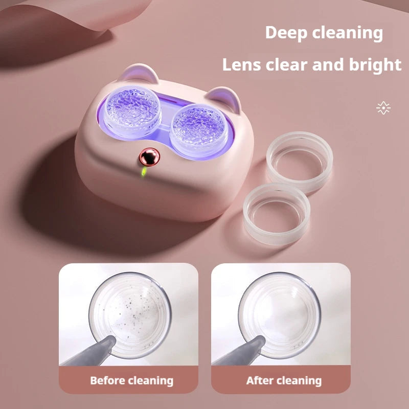 Smart Contact Lenses Cleaning Case