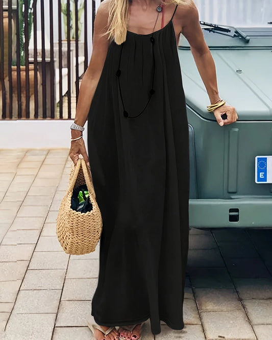 Romantic Backless Cami Dress