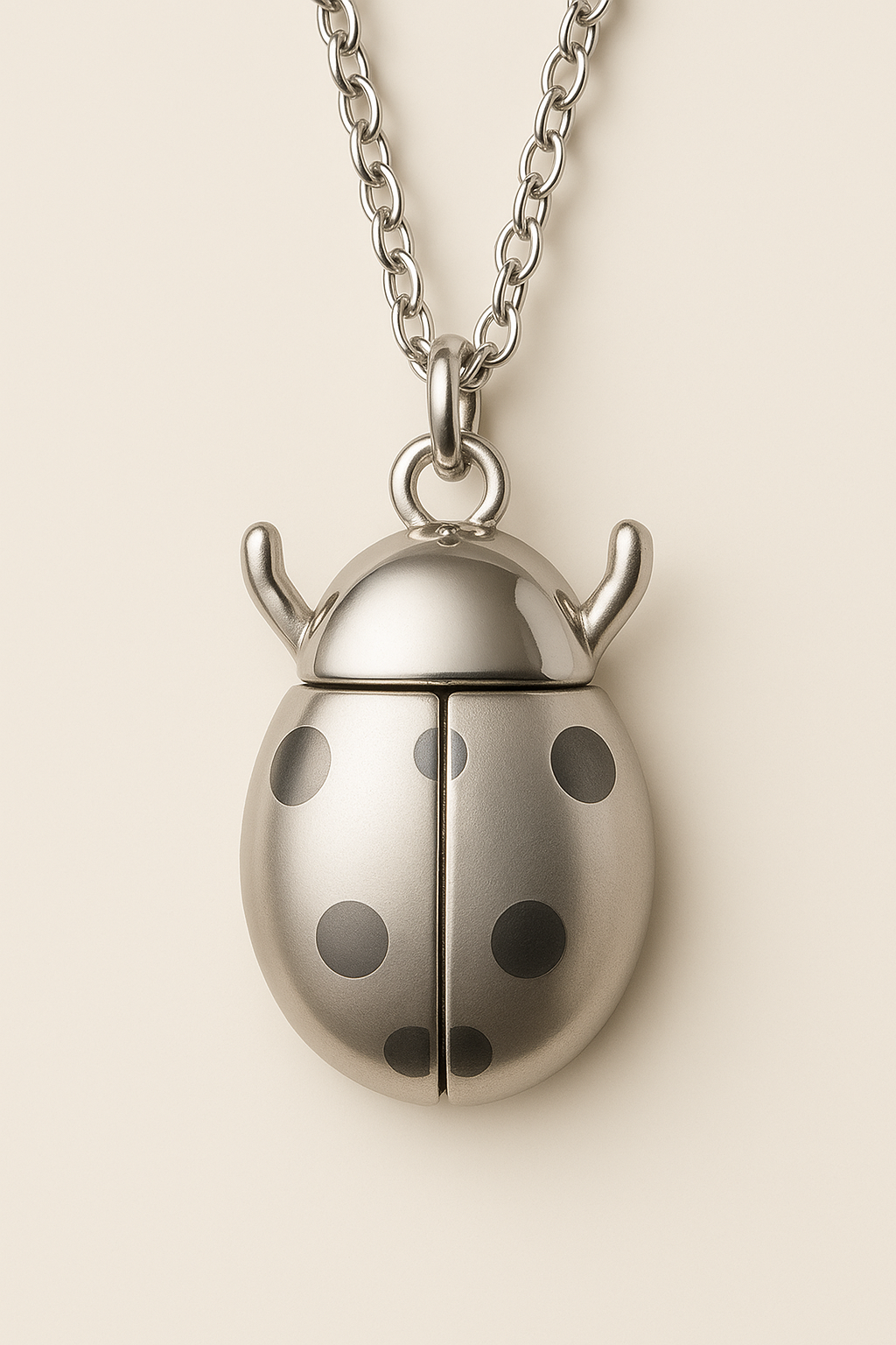 Ladybug Pendant Necklace