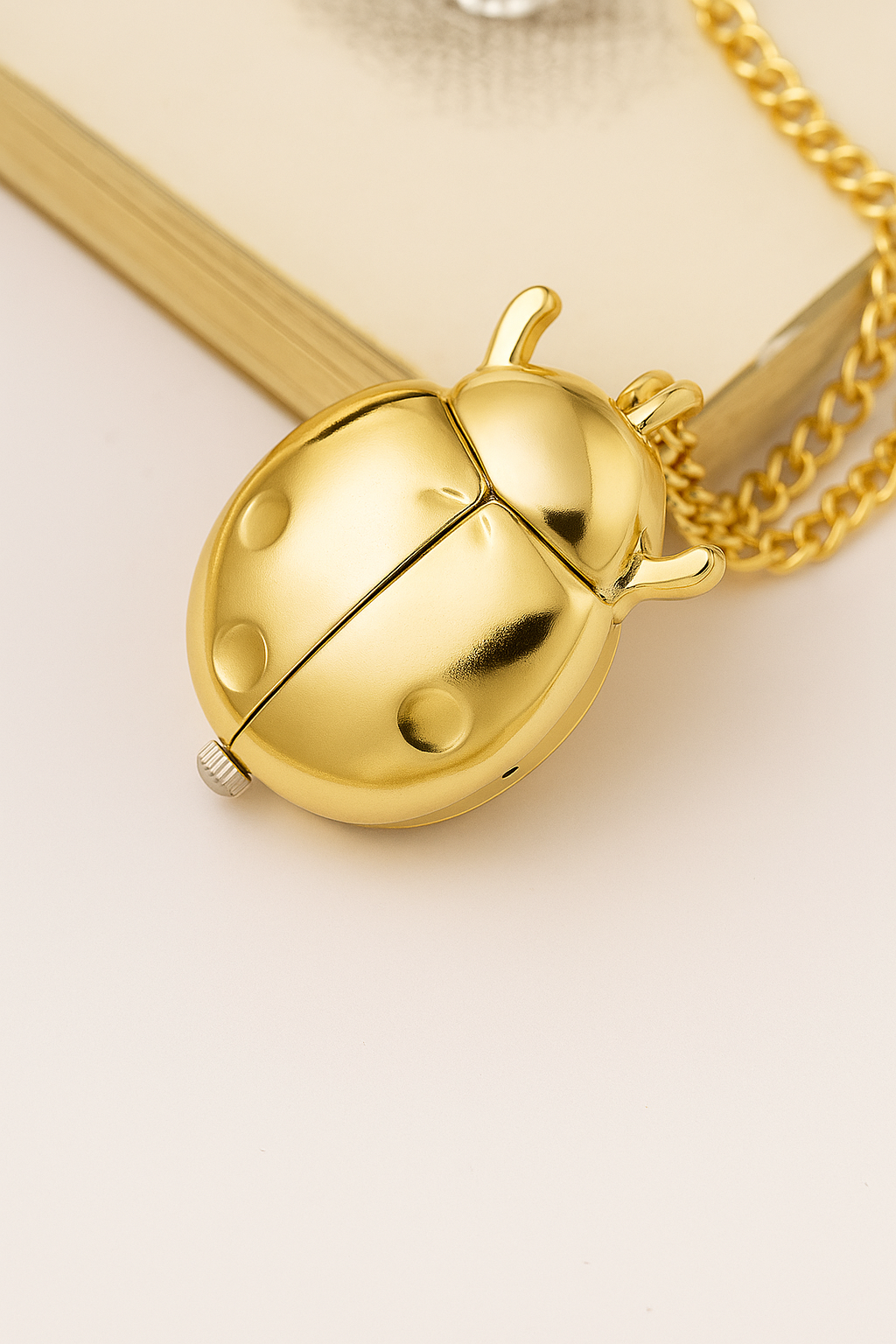 Ladybug Pendant Necklace