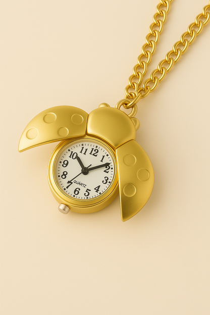 Ladybug Pendant Necklace