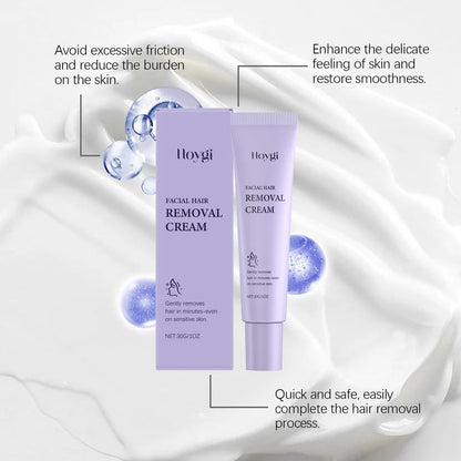 Painless Facial Hair Removal Cream
